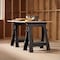 Stanley Stanley 33 in. H X 27 in. W X 4 in. D Folding Sawhorse 1000 lb. cap. 2 pc 060864R - alternate 5